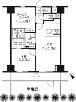 Ｓ－ＦＯＲＴ船橋塚田の間取図