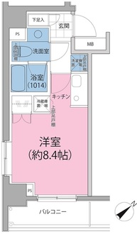 パークハビオ東向島の間取図