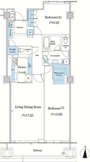 二番町テラスの間取図