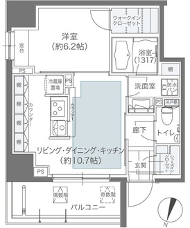 メゾンカルム本郷の間取図