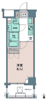 トワ・テ・メゾンの間取図