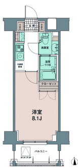 トワ・テ・メゾンの間取図