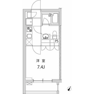 アレ・ベルト下丸子の間取図