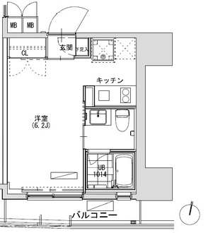 グランディオール広尾テラスの間取図