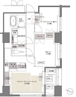 フォレストビュー護国寺の間取図