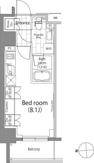 パークハビオ元浅草の間取図