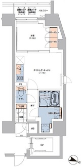 ボヌールステージ笹塚の間取図