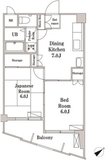 旭泉マンションの間取図