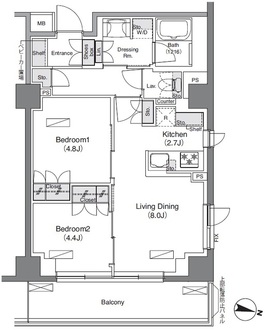 ソライエアイル練馬北町の間取図