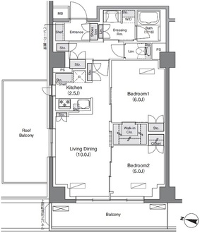 ソライエアイル練馬北町の間取図