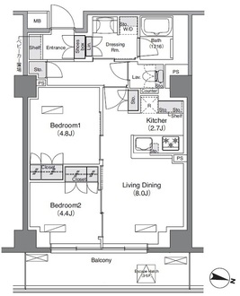 ソライエアイル練馬北町の間取図
