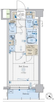 プラージュ　リュー　押上の間取図
