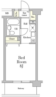 ミレニアム北浦和の間取図