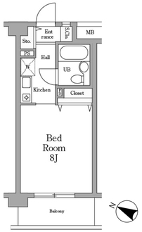 ミレニアム北浦和の間取図