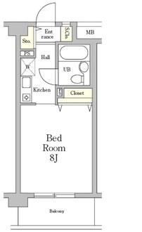 ミレニアム北浦和の間取図