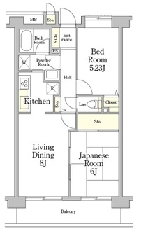 ミレニアム北浦和の間取図