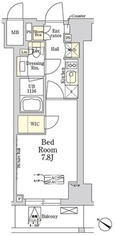 ＴＨＥ　ＣＬＡＳＳ　ＭＩＮＡＭＩＡＺＡＢＵの間取図