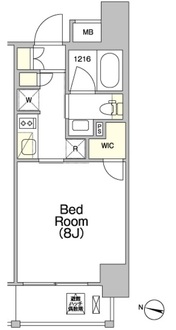ジオエント赤羽の間取図