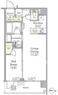 Ｈｅａｌｉｎｇ　Ｇａｔｅ　押上の間取図