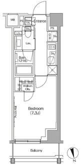 ザ・パークハビオ高円寺レジデンスの間取図