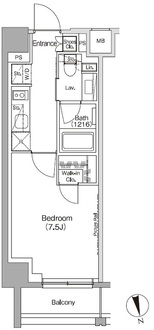 ザ・パークハビオ高円寺レジデンスの間取図