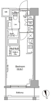ザ・パークハビオ高円寺レジデンスの間取図