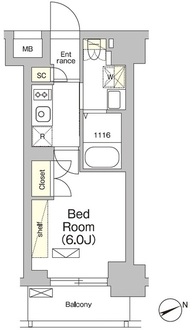 テラス大崎の間取図