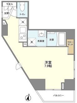 ＭＡハイツ茗荷谷の間取図