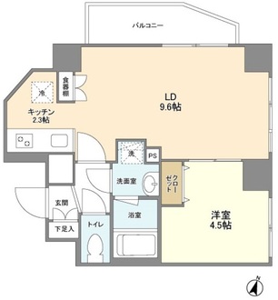 ＭＡハイツ茗荷谷の間取図