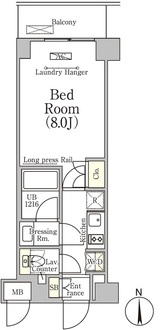 ベルファース大森山王の間取図