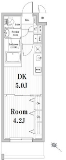 市谷鷹匠町レジデンスの間取図