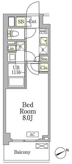 ＡＩＦＬＡＴ馬込の間取図