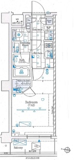 アプリーレ池上の間取図