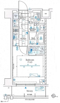 アプリーレ池上の間取図