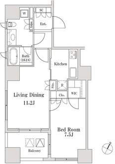 ＬａＳａｎｔｅ一番町の間取図