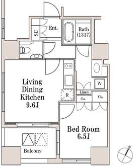 ＬａＳａｎｔｅ一番町の間取図