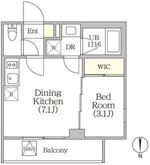 イプセ四谷テラスの間取図