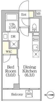 イプセ四谷テラスの間取図