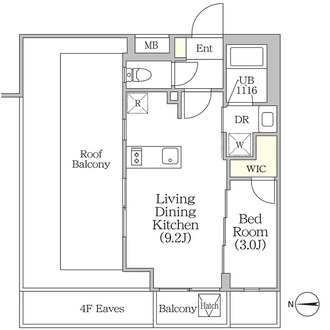 イプセ四谷テラスの間取図