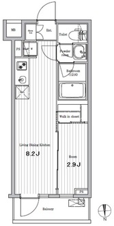 四谷三丁目ステーションレジデンスの間取図