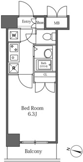 ＬａＳａｎｔｅ広尾の間取図