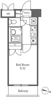 ＬａＳａｎｔｅ広尾の間取図