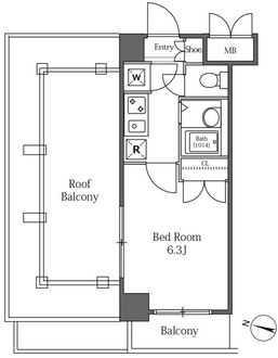 ＬａＳａｎｔｅ広尾の間取図