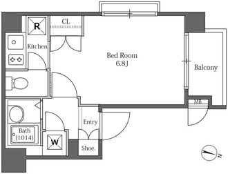 ＬａＳａｎｔｅ広尾の間取図