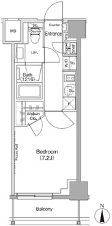 ザ・パークハビオ三軒茶屋の間取図