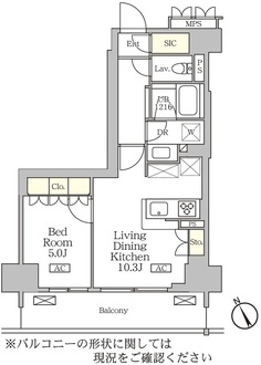 リーフシティ市川　ザ・レジデンスの間取図