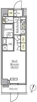 ＡＲＫＭＡＲＫ世田谷砧の間取図