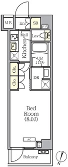 ＡＲＫＭＡＲＫ世田谷砧の間取図