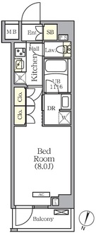 ＡＲＫＭＡＲＫ世田谷砧の間取図