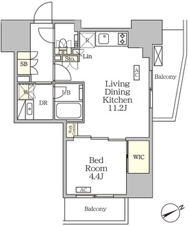 ザ・パークハビオ大森山王の間取図